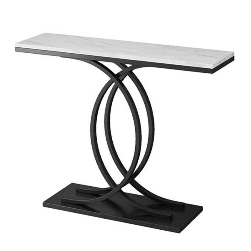 Bàn console chân sắt điểm nhấn của phòng khách, sảnh chờ CT086
