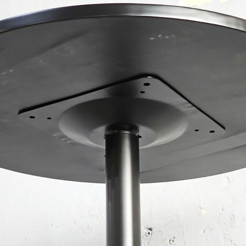 Bàn bar tròn D60cm mặt bàn gỗ cao su GB703