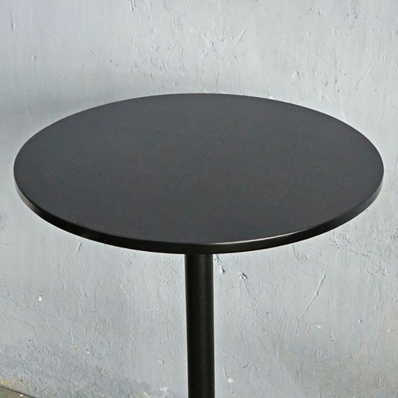 Bàn bar tròn D60cm mặt bàn gỗ cao su GB703