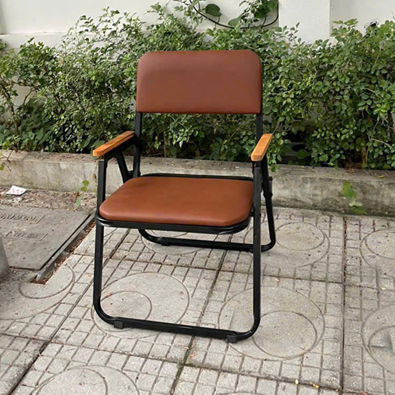 Ghế xếp cafe ghế cà phê gấp gọn camping mặt nệm có tay GC576