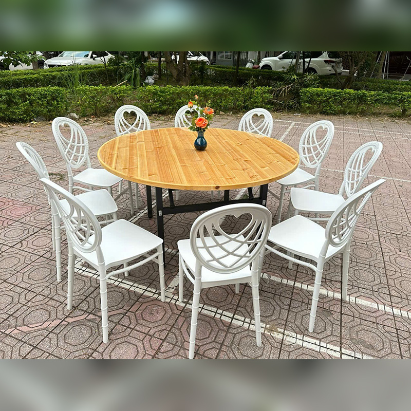 Bộ bàn tròn 10 người trong các buổi tiệc cưới, sự kiện hoặc hội nghị GC826