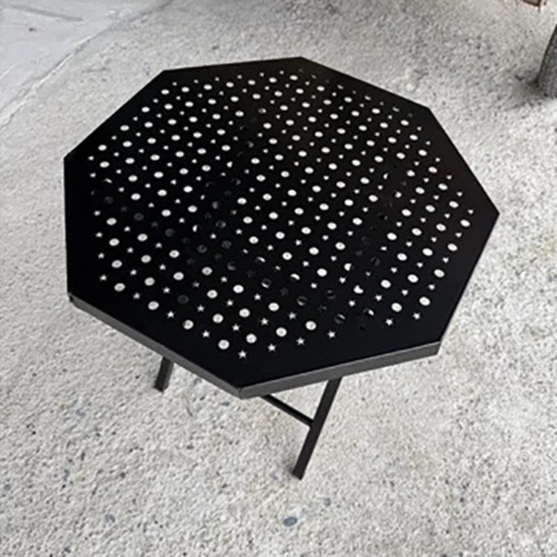 Bàn Camping hình Bát Giác CNC bền nhẹ, gấp gọn dã ngoại, Picnic, cắm trại, cafe BS590