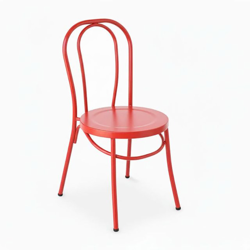 Ghế Thonet sắt sơn tĩnh điện nhiều màu tùy chọn BS127