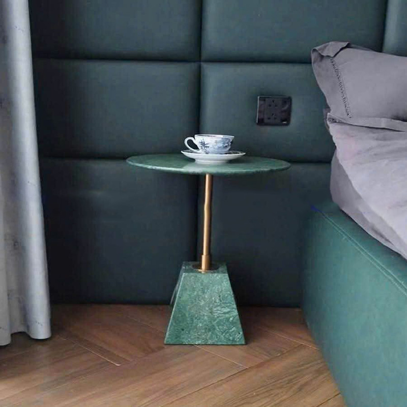 Bàn tab trưng bày đèn, sách, vật trang trí đá nguyên khối BC212