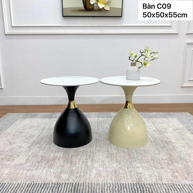 Bàn trang trí decor phòng khách đẹp kiểu dáng hiện đại BC401