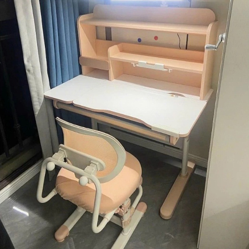 Bàn học thông minh A19, nâng hạ chiều cao kệ sách tiện lợi BH931