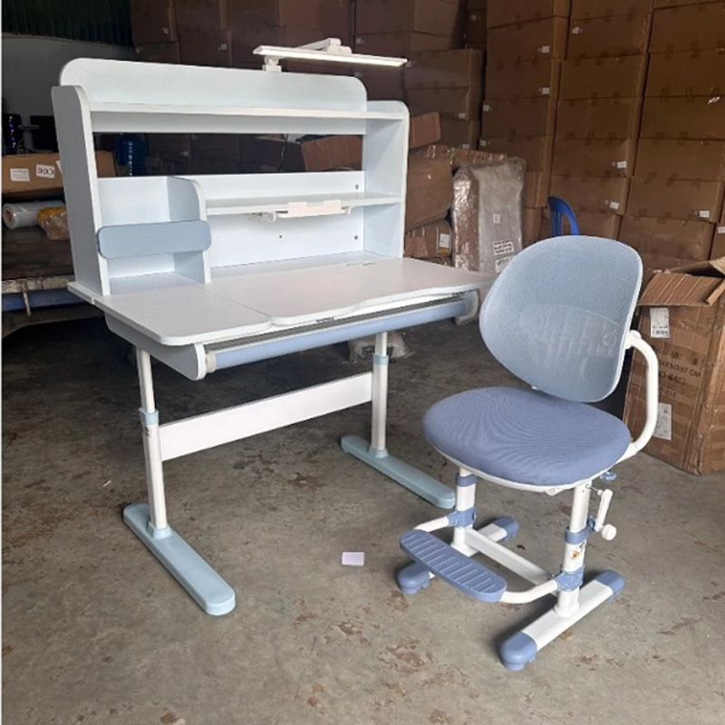 Bàn học thông minh A19, nâng hạ chiều cao kệ sách tiện lợi BH931