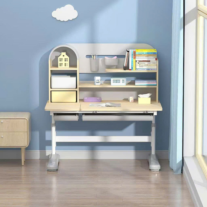 Bàn học thông minh F09 nâng hạ cao thấp bằng tay quay BH412