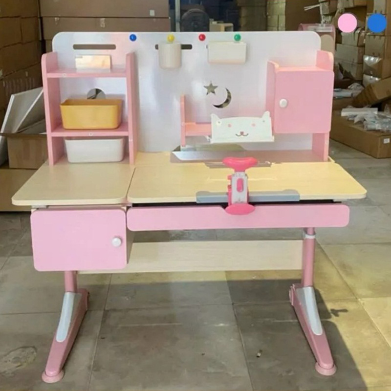 Bàn học thông minh S09 mặt bàn có thể điều chỉnh độ nghiêng từ 0 - 60 độ dễ dàng BH050