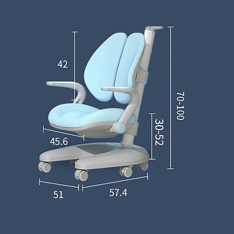 Bộ bàn ghế chống gù chống cận cao cấp cho bé, điều chỉnh tư thế ngồi chuẩn BH223