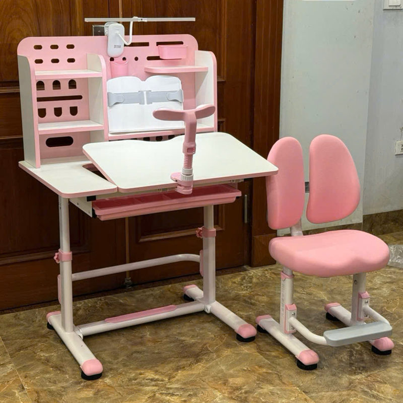 Bộ bàn học F10 mẫu MỚI, tặng đầy đủ quà tặng cho bé BH731