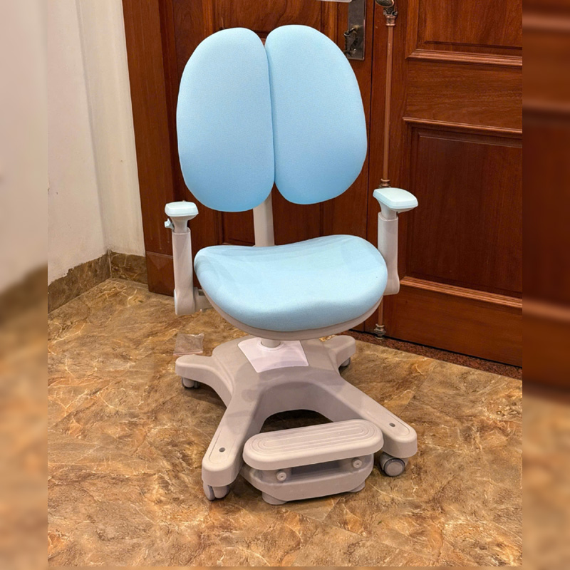 Ghế ngồi công thái học N07 giúp trẻ ngồi đúng tư thế, bảo vệ cột sống BH411