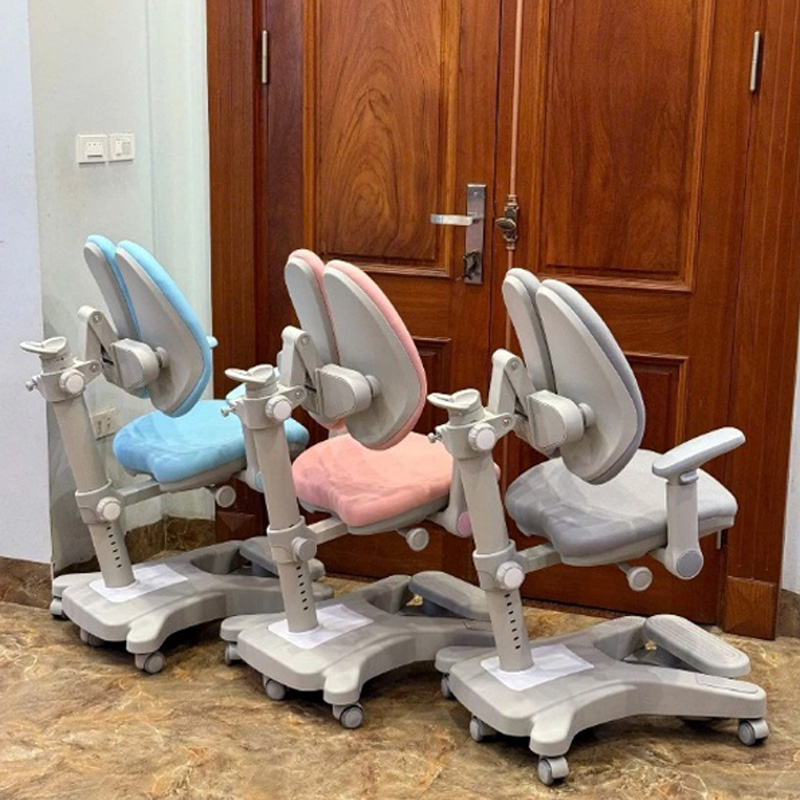 Ghế ngồi công thái học N07 giúp trẻ ngồi đúng tư thế, bảo vệ cột sống BH411