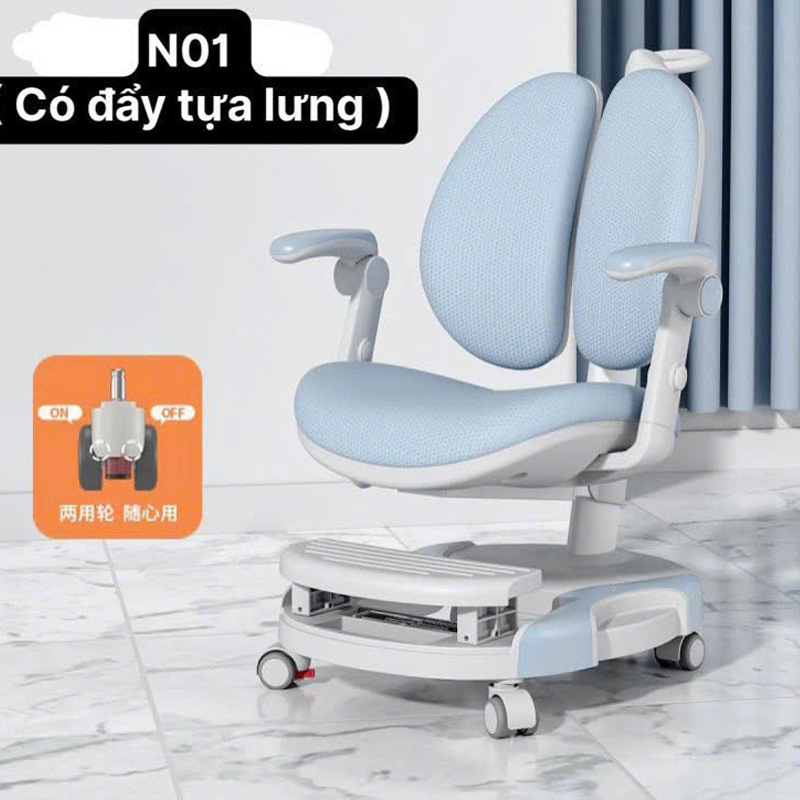 Ghế ngồi học N01 cho bé giúp trẻ có tư thế ngồi lành mạnh khoa học BH483