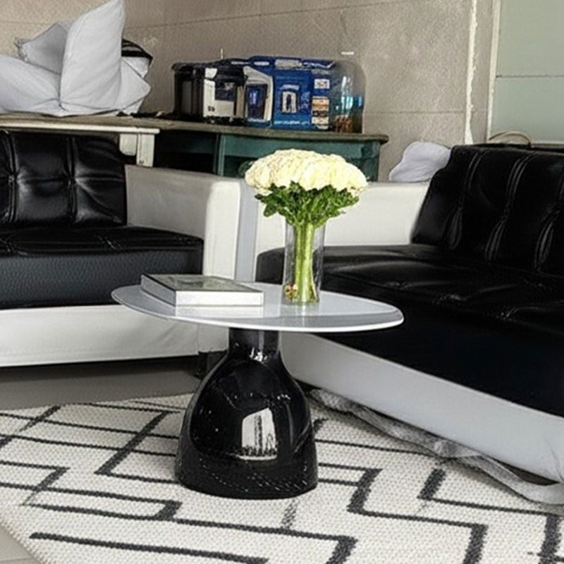 Bàn trà trụ đá Cẩm Thạch nguyên khối đẳng cấp cho không gian sống BT939