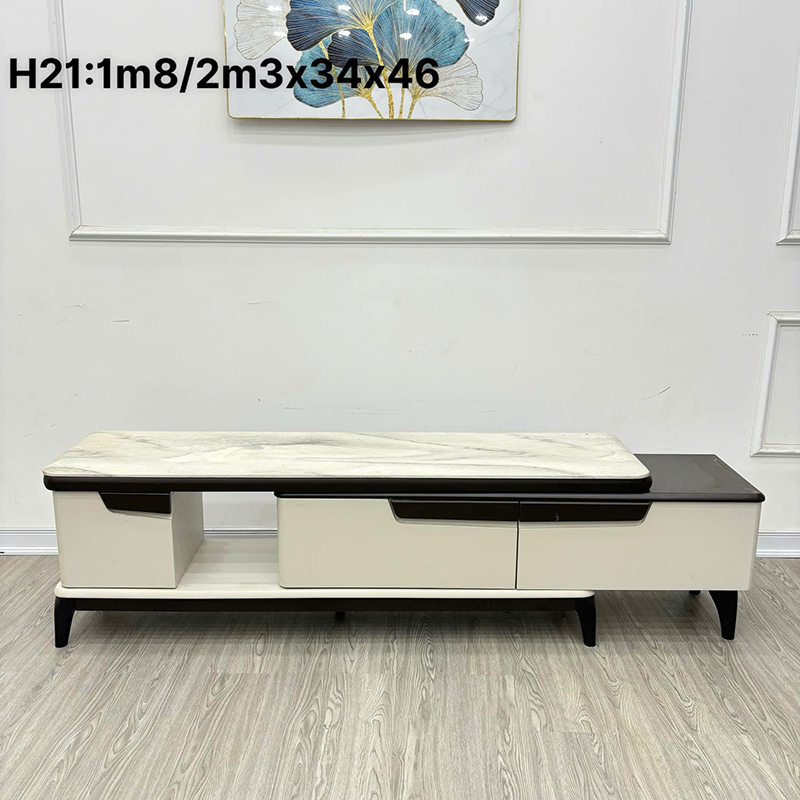 Combo kệ tivi - bàn trà sofa nhập khẩu cao cấp CT216