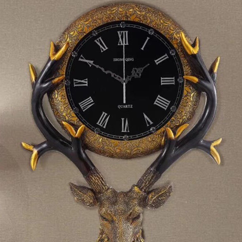 Đồng hồ treo tường nghệ thuật mẫu sừng hươu DC169