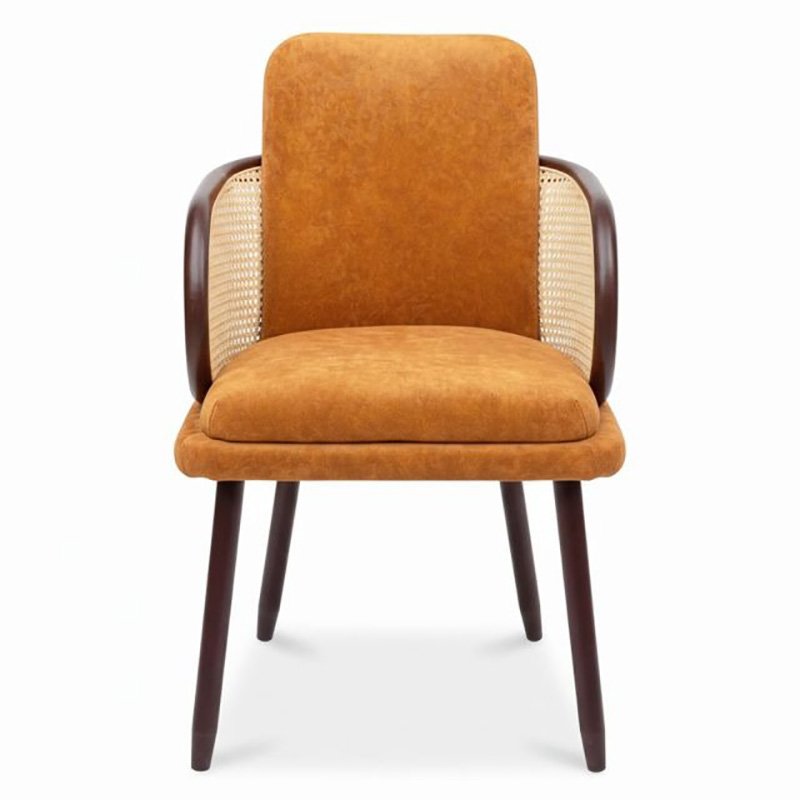 Ghế Blakey gỗ sồi nệm bọc vải nhung GA134