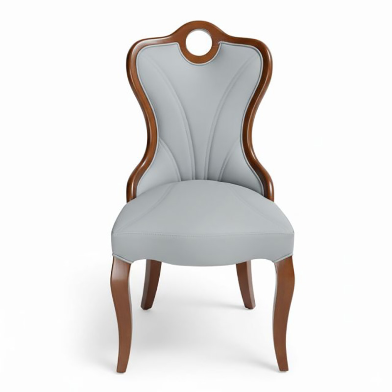 Ghế Urban decor gỗ cao su bọc nệm da Simili GA122