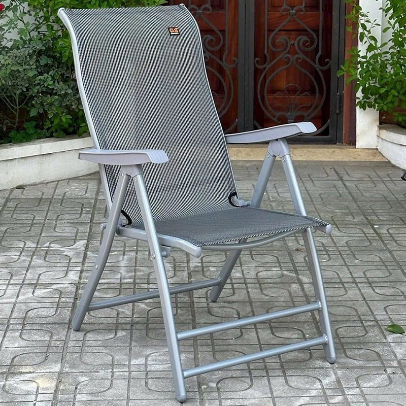 Ghế thư giãn kung thép tĩnh điện mạ crome, vải lưới cao cấp GG962