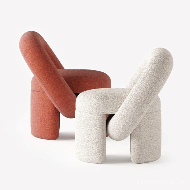 Sofa tựa lưng kiểu móc sáng tạo phá cách và nét tinh tế SF591