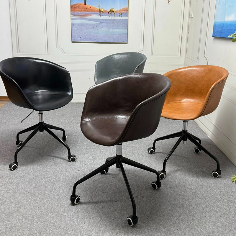 Ghế HAY nệm da chân xoay tăng chỉnh chiều cao GV303