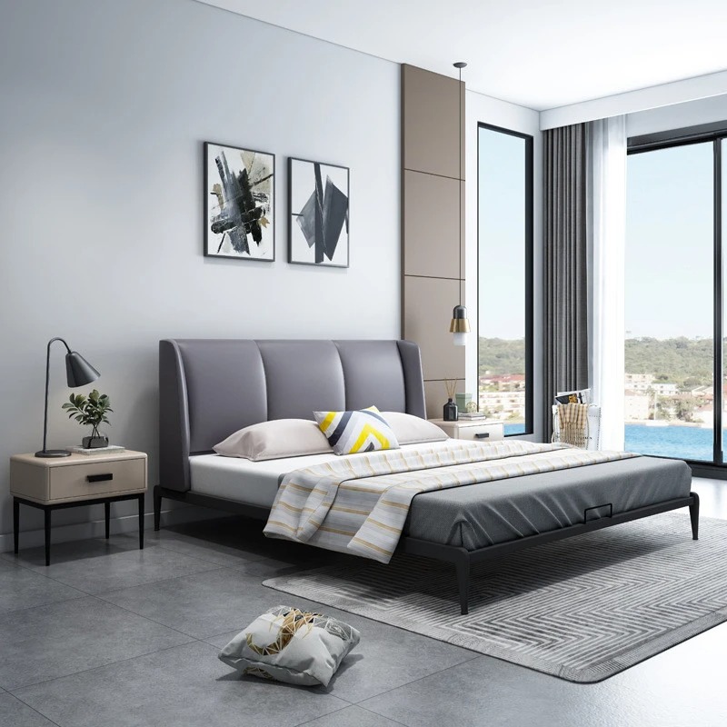 Giường ngủ thiết kế đơn giản hiện đại GN622