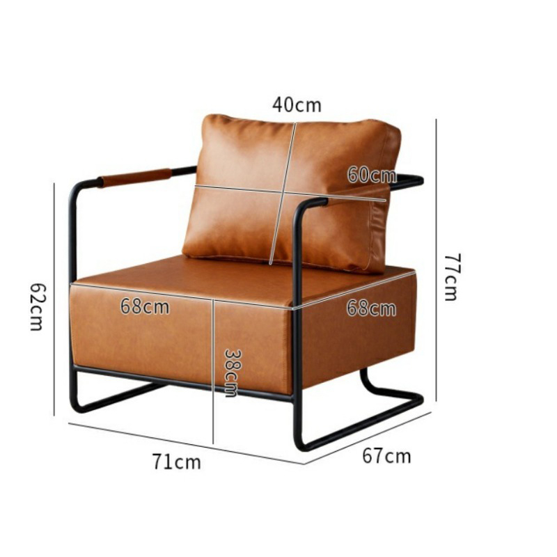 Ghế sofa băng Corbin phong cách Industrial SF629