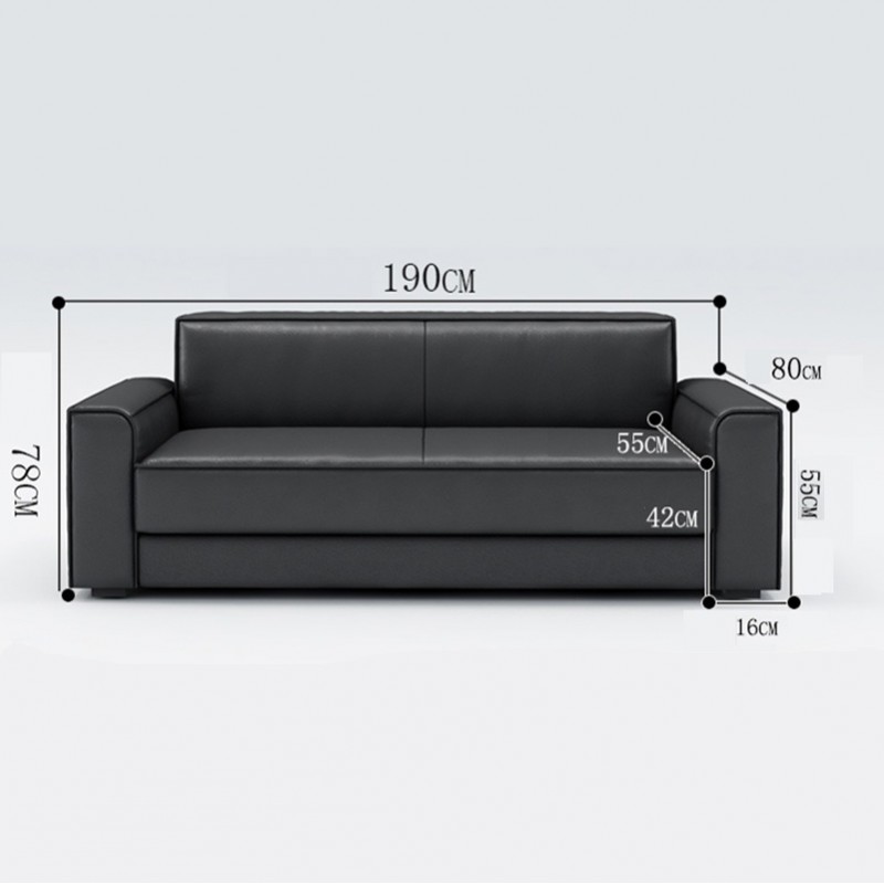 Ghế sofa bọc da cao cấp thiết kế sang trọng SF687