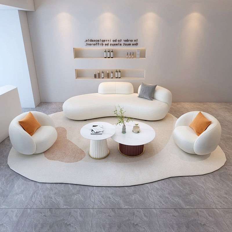 Sofa cong đường nét tinh tế, thẩm mỹ cao SF690