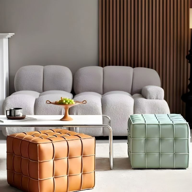 Ghế đôn da lập phương thiết kế năng động linh hoạt SF349
