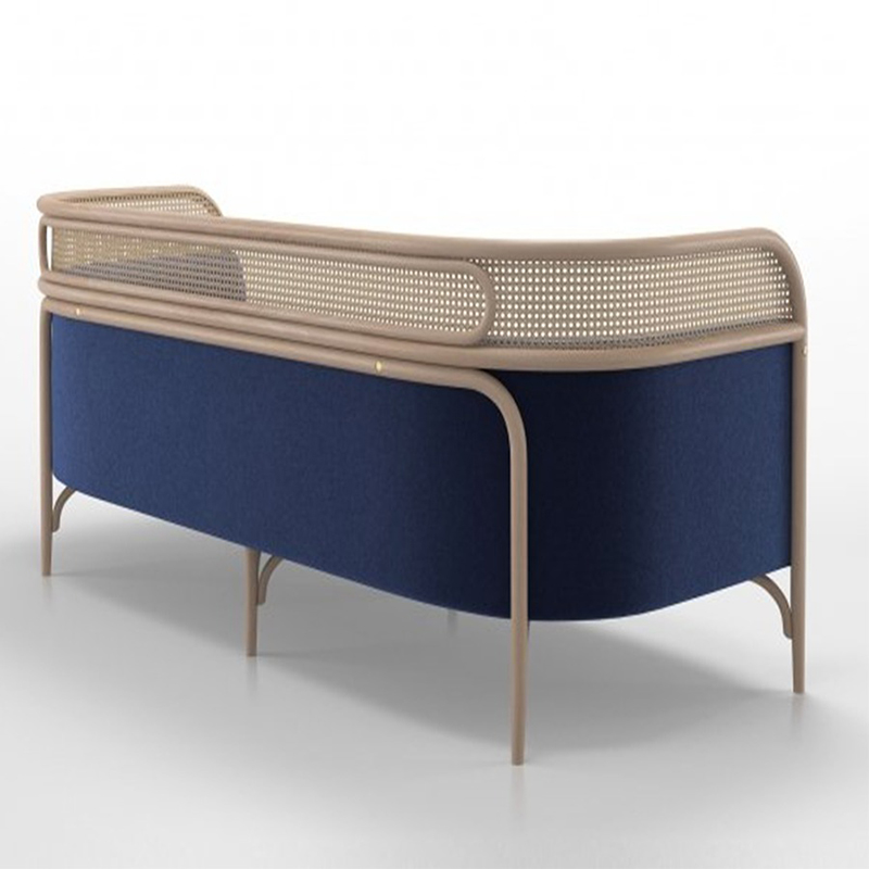 Ghế sofa gỗ băng Targa phong cách ý và Scandinavia SF895