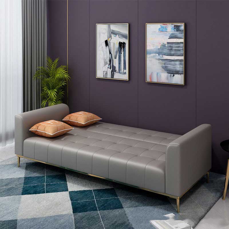 Giường sofa bọc da cao cấp cho phòng khách SF680