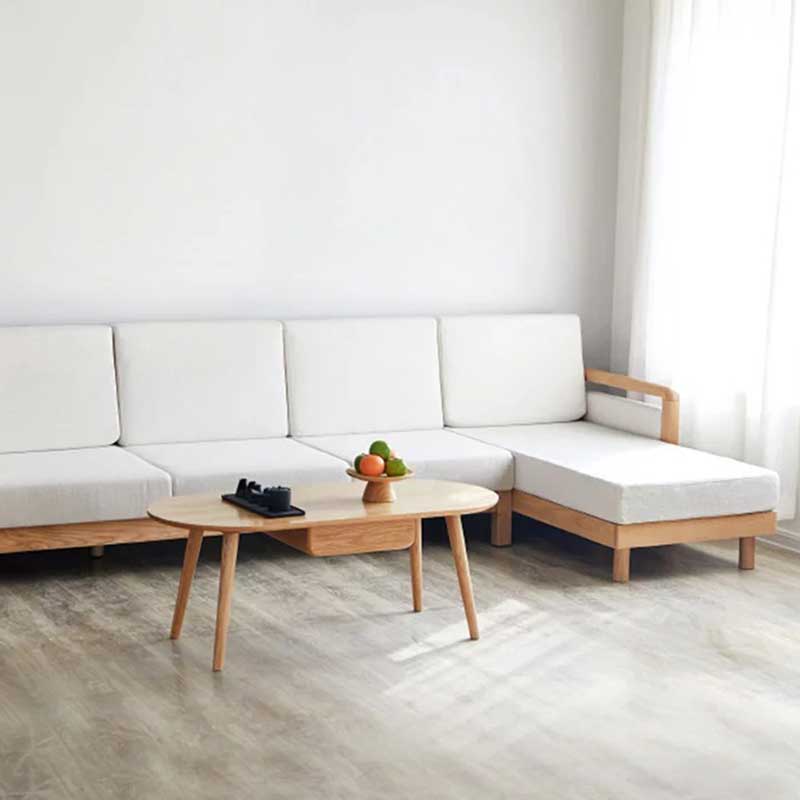 Sofa gỗ tự nhiên tiện nghi sang trọng SF881