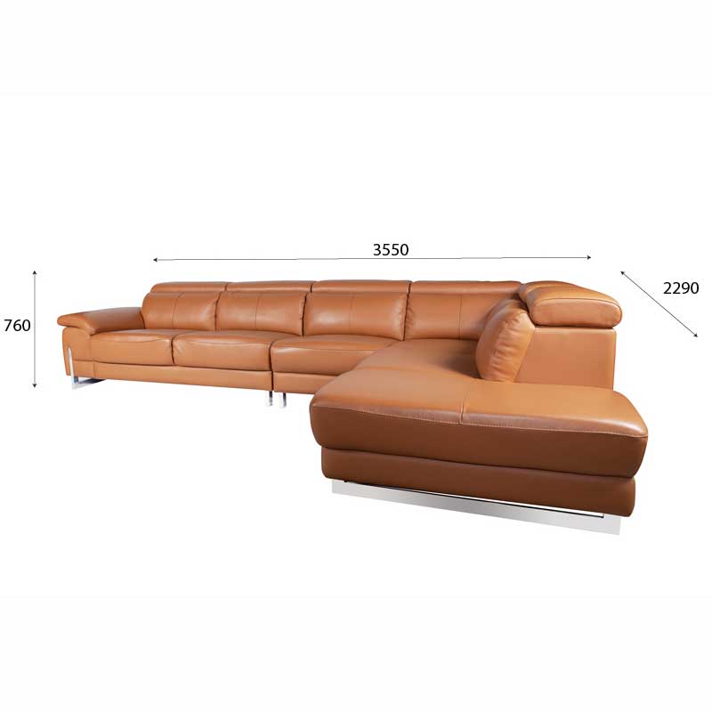 Sofa văng bọc da Simili Hàn Quốc dài 2m7 SF689