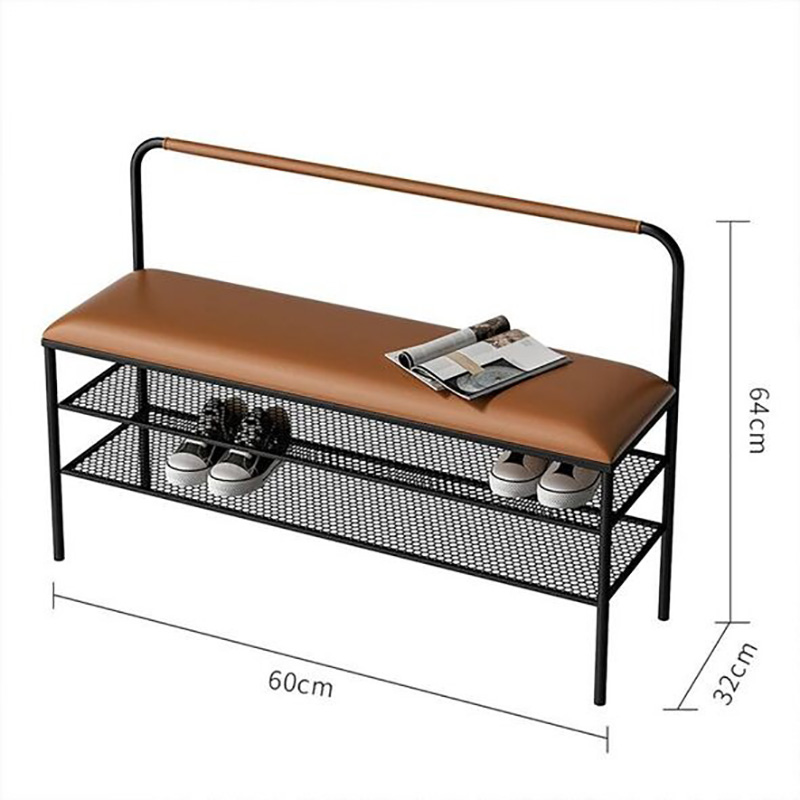 Ghế ngồi đi giầy kèm kệ để giày dép gọn gàng TG032