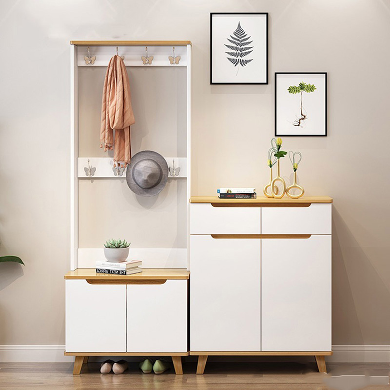 Tủ giày gỗ công nghiệp thiết kế đẹp phong cách hiện đại TG671