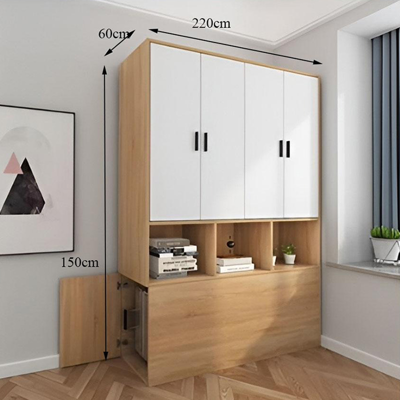 Tủ quần áo để đầu giường đa năng thích hợp mọi phòng ngủ TQ675