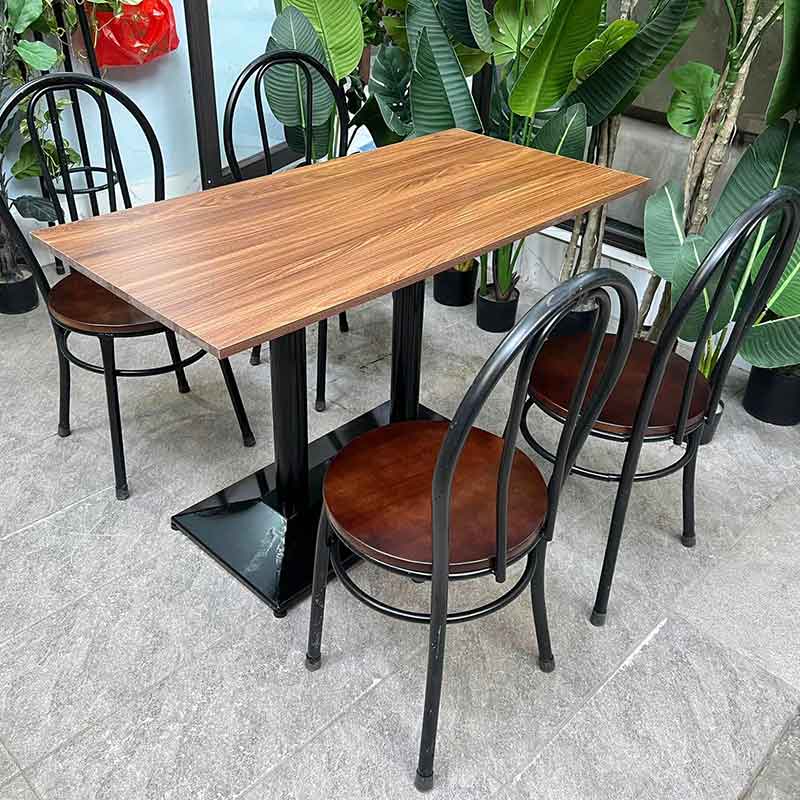 Bộ bàn ghế Thonet cafe, quán ăn, nhà hàng sắt decor GC841