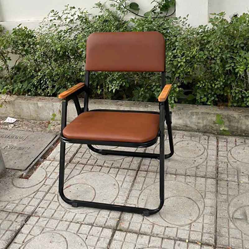 Ghế xếp cafe ghế cà phê gấp gọn camping mặt nệm có tay GC576