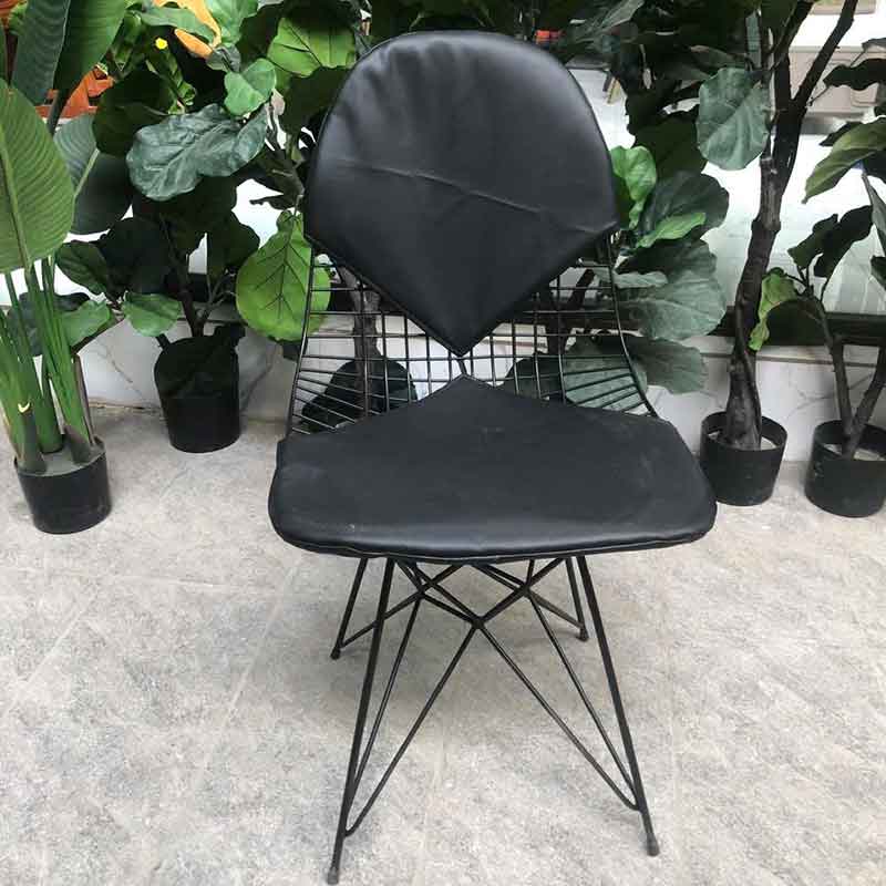Ghế cafe khung thép sơn tĩnh điện bọc nệm PU GC996