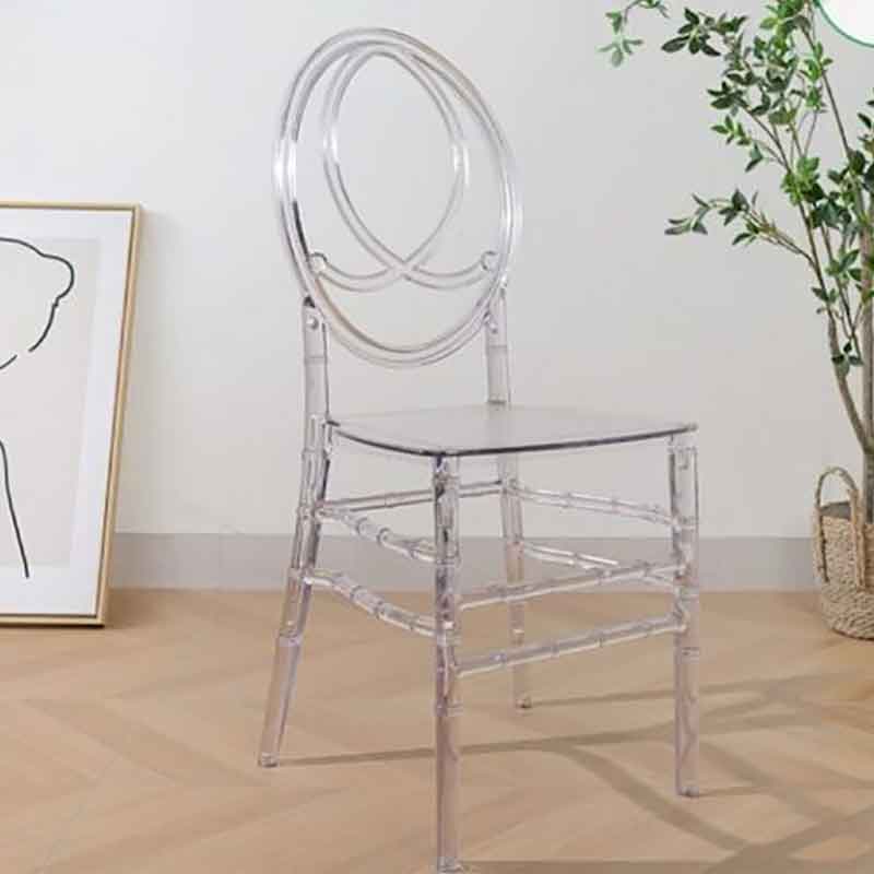 Ghế tiệc cưới, ghế sự kiện nhưa PC trong suốt OVAL GC835