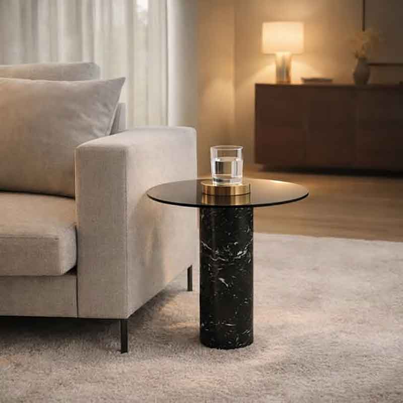 Bàn sofa góc thiết kế gọn gàng và linh hoạt BC066