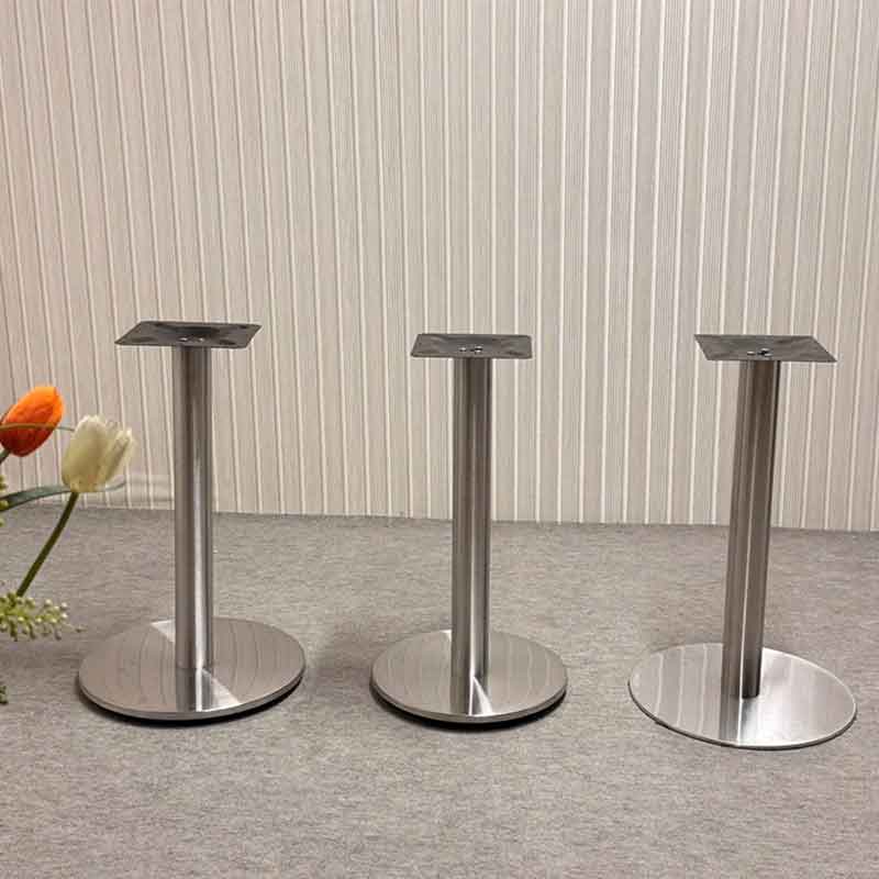 Chân bàn cafe, quán trà sữa Inox đế tròn BB178