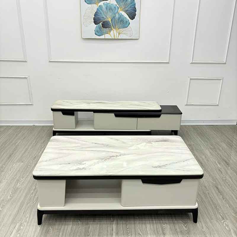 Combo kệ tivi - bàn trà sofa nhập khẩu cao cấp CT216