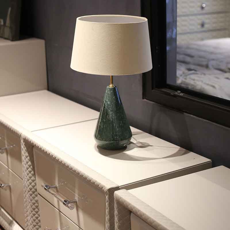 Đèn ngủ trang trí đá Cẩm Thạch tự nhiên sang trọng DN002