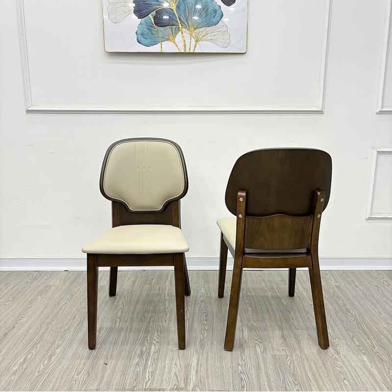Ghế ăn bọc nệm êm ái, khung gỗ chắc chắn GA603