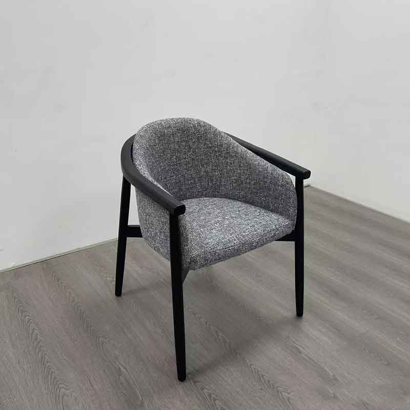 Ghế ăn gỗ cho nhà hàng đường nét tối giản, thanh lịch GA869