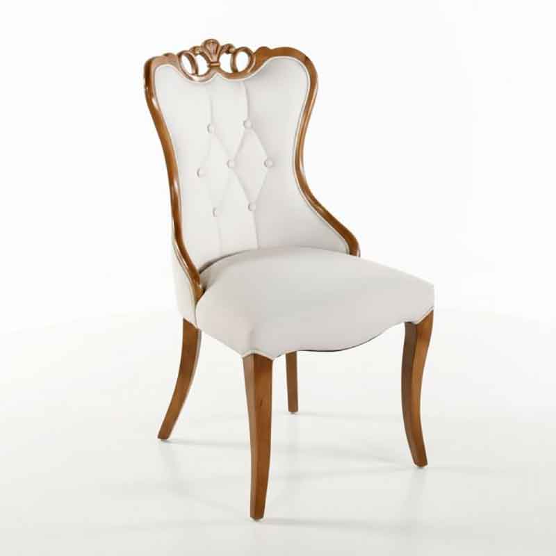 Ghế Nova decor nhà hàng khách sạn gỗ nệm da GA124