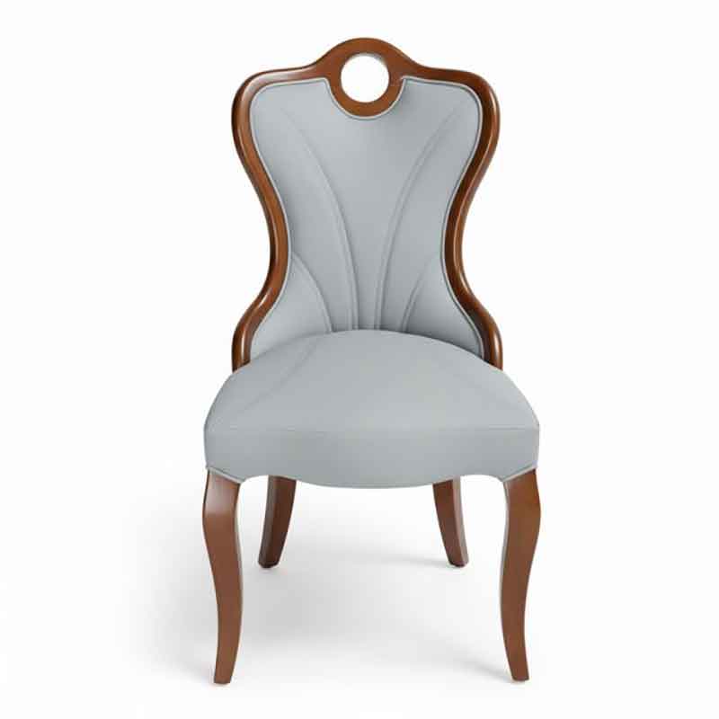 Ghế Urban decor gỗ cao su bọc nệm da Simili GA122